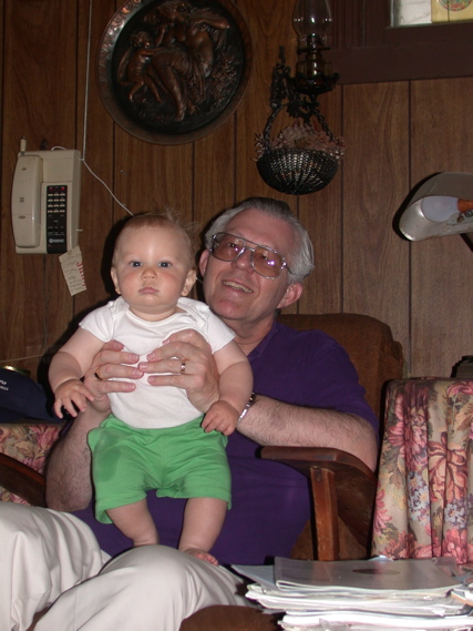 Kalen with Grandpa