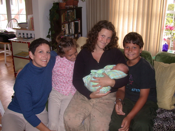 Aunt Elisa and cousins Sonja and Sebastian