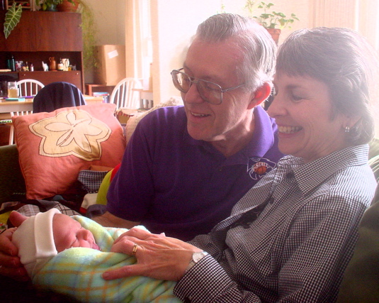 Grandma and Grandpa Nelson