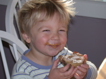 Hamming it up for breakfast