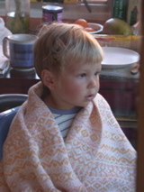 Glued in to a video.