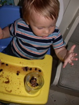 Oops.  Kalen soup everywhere.