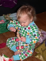 Kalen gets a doggie for Christmas
