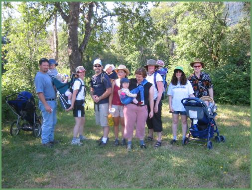 group shot at valley of the rogue